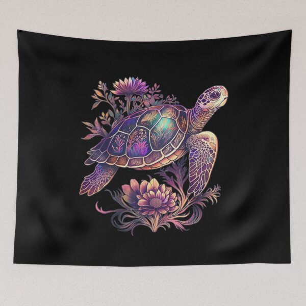 Item preview, Sea Turtle, Intricate Nature Design, Ocean Lover Gift, Artistic Marine Life  designed and sold by DesignDenDo ⭐⭐⭐⭐⭐.