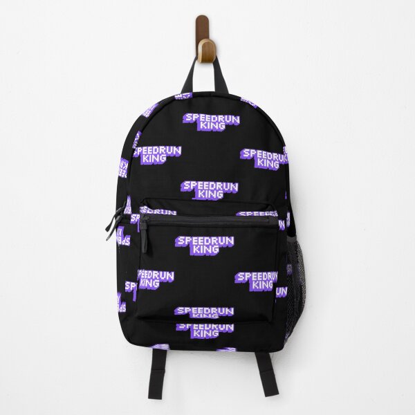 Item preview, Speedrun King Pixel Logo – Retro Gamer Speedrunning Text Design designed and sold by PHRASEandSTYLE.
