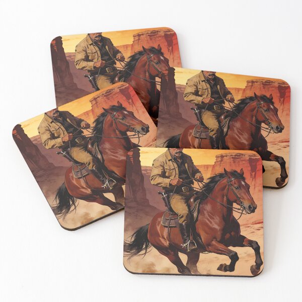 Item preview, Western Cowboy Rider T-Shirt – Wild Freedom and Strength designed and sold by Eternal Kingdom Store.