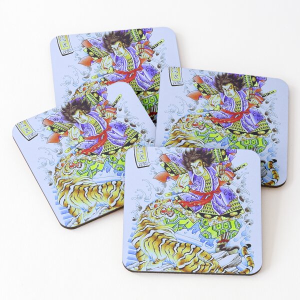 Item preview, Samurai & Tiger designed and sold by NightRaida.
