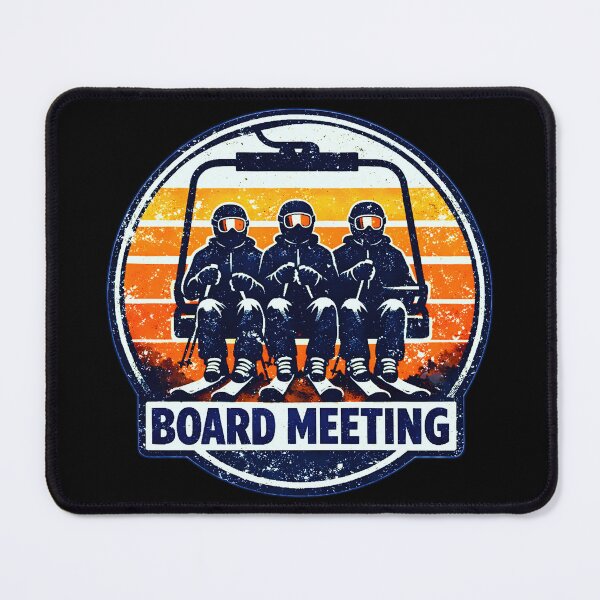 Item preview, Snowboard Meeting Snowboarding Vacation Skiing designed and sold by gear-posters.