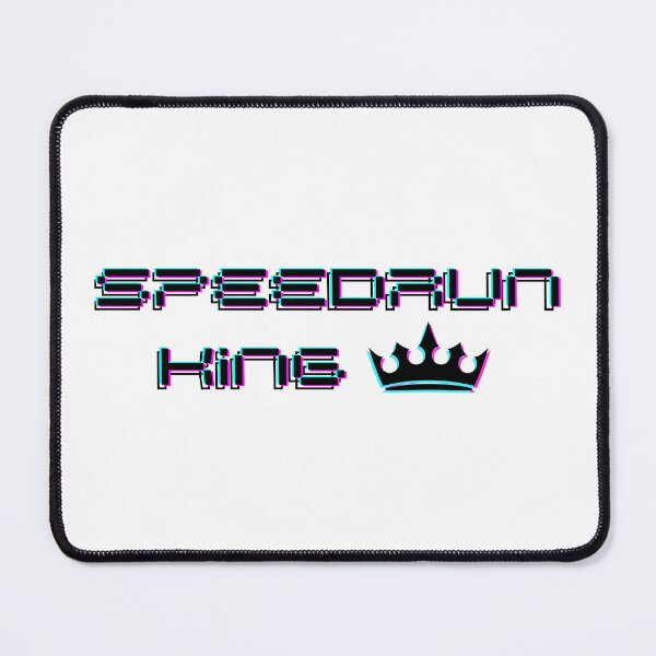 Item preview, Speedrun King Crown Logo – Glitch Gamer Speedrunning Design designed and sold by PHRASEandSTYLE.