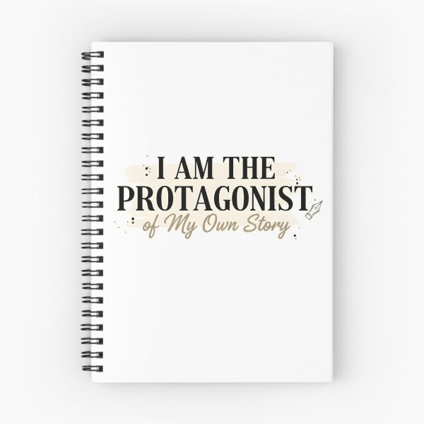 Item preview, I Am the Protagonist of My Own Story T-Shirt – Poet Aesthetic Motivational Typography POET CORE  designed and sold by justyna-s28.
