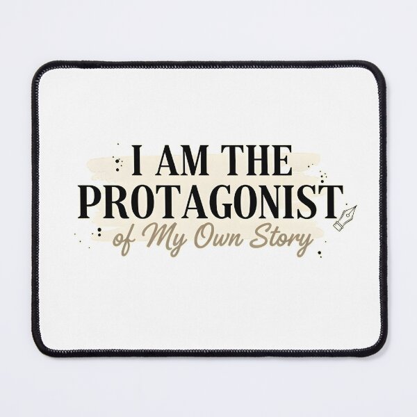 Item preview, I Am the Protagonist of My Own Story T-Shirt – Poet Aesthetic Motivational Typography POET CORE  designed and sold by justyna-s28.