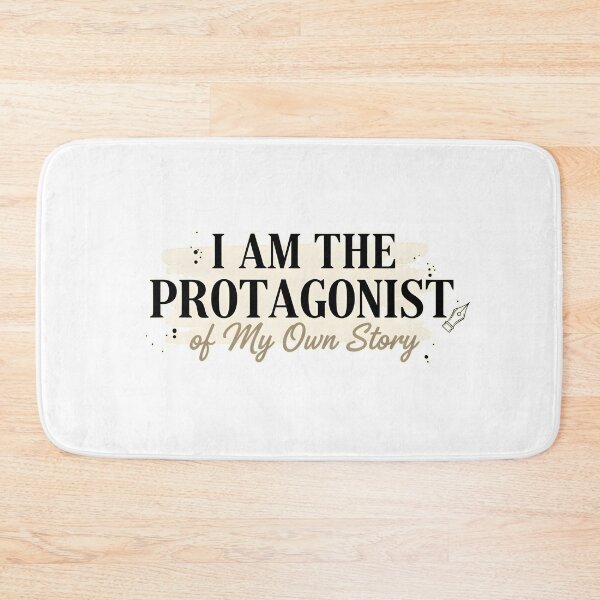 Item preview, I Am the Protagonist of My Own Story T-Shirt – Poet Aesthetic Motivational Typography POET CORE  designed and sold by justyna-s28.