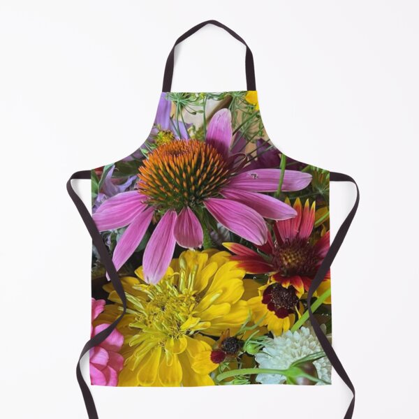 Item preview, Garden Flowers Cone Flower, Zinnas, Blanket Flowers, Coreopsis Photo designed and sold by Whimsical Art by Angela.