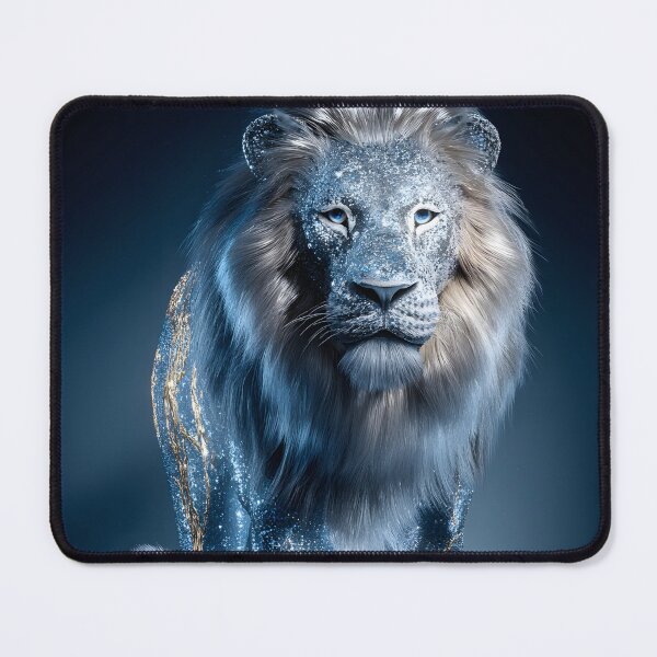 Item preview, Majestic Glittering Lion with Mystical Glow designed and sold by Artessie.