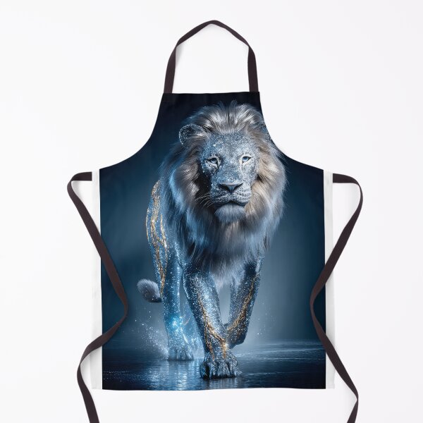 Item preview, Majestic Glittering Lion with Mystical Glow designed and sold by Artessie.