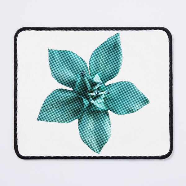 Item preview, Cyan flower with effect designed and sold by di-Vera-Rosati.