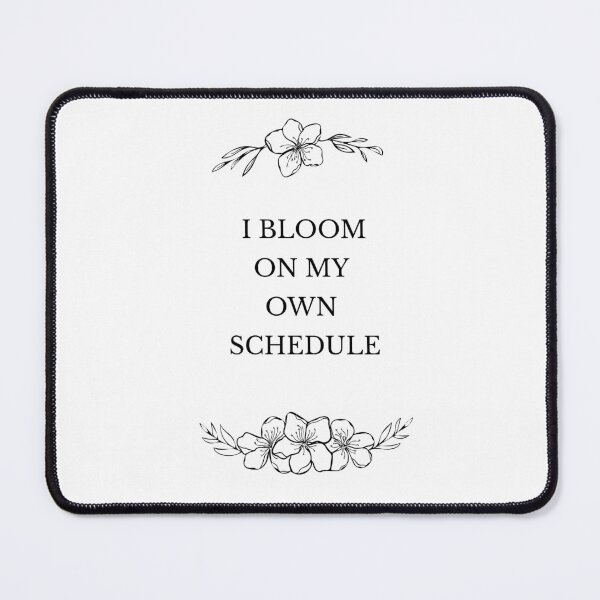 Item preview,  I Bloom on My Own Schedule – Minimal Floral Line Art designed and sold by Panoramax.
