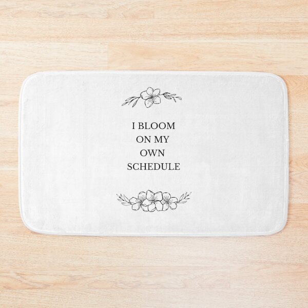 Item preview,  I Bloom on My Own Schedule – Minimal Floral Line Art designed and sold by Panoramax.