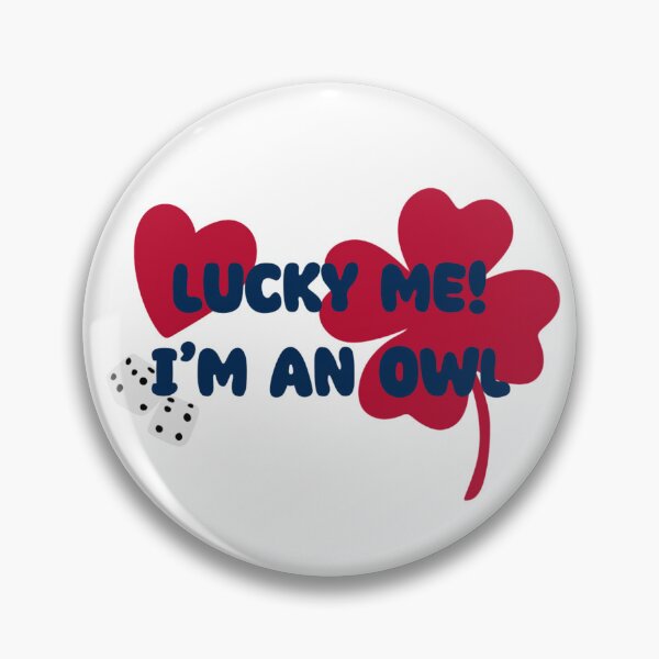 Item preview, Lucky me! I’m an owl FAU  designed and sold by MB's Designs.