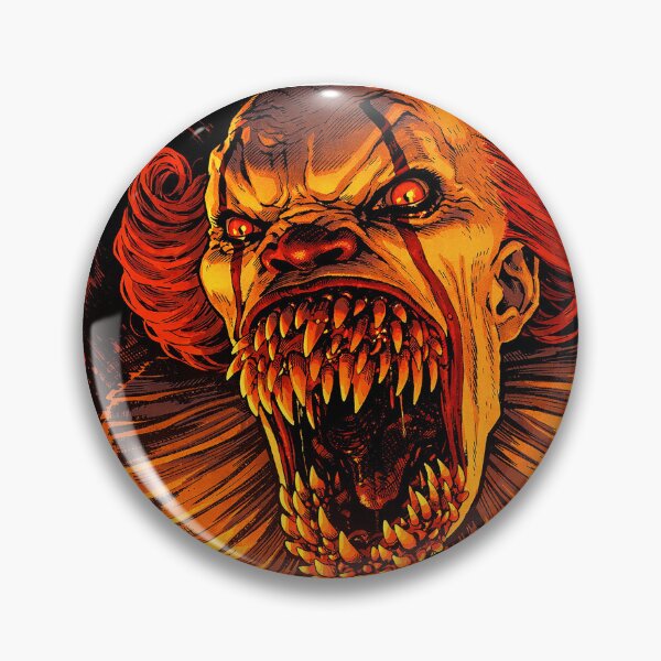 Item preview, The scary clown Pennywise in It: Welcome to Derry (fan art) designed and sold by PopCultureAndStuff.