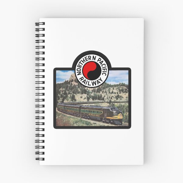 Item preview, Vintage Northern Pacific Railroad - Scenic Route Across America designed and sold by QuayTradingCo.