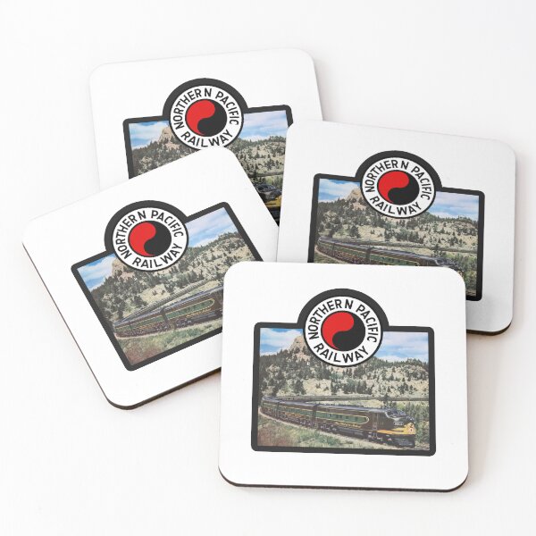 Item preview, Vintage Northern Pacific Railroad - Scenic Route Across America designed and sold by QuayTradingCo.