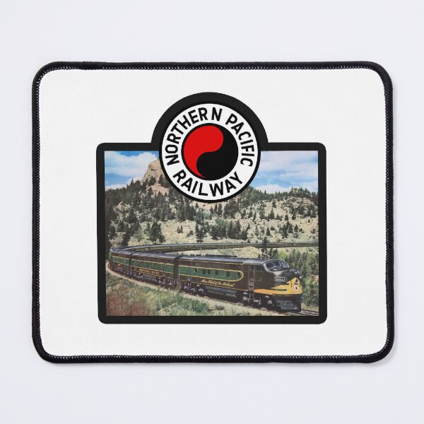 Item preview, Vintage Northern Pacific Railroad - Scenic Route Across America designed and sold by QuayTradingCo.