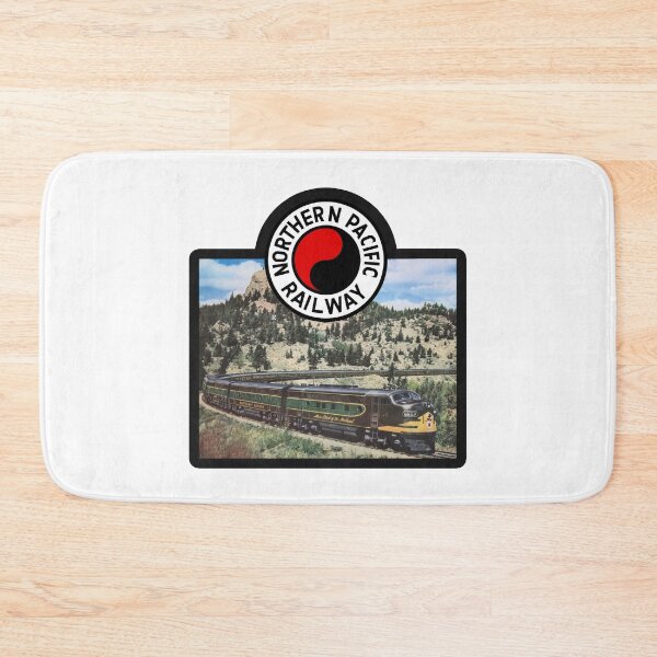 Item preview, Vintage Northern Pacific Railroad - Scenic Route Across America designed and sold by QuayTradingCo.