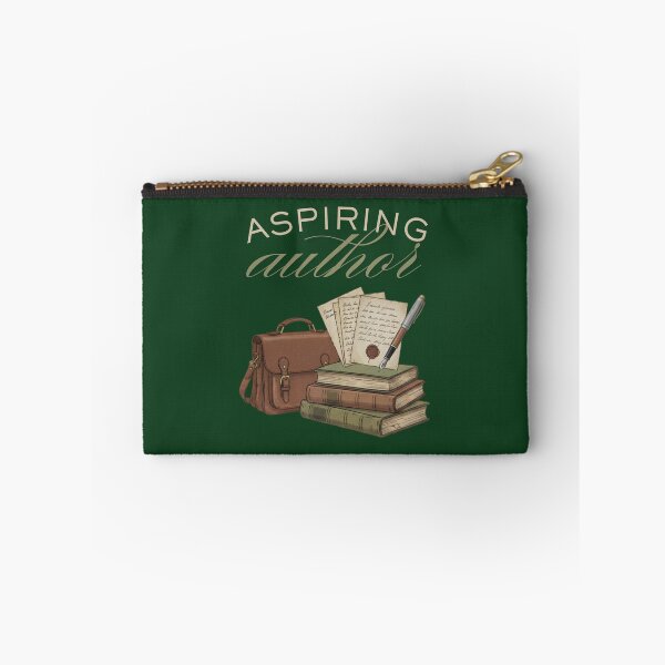 Item preview, Aspiring Author Vintage Aesthetic – Dark Academia Writer Illustration – Classic Literary Gift designed and sold by justyna-s28.