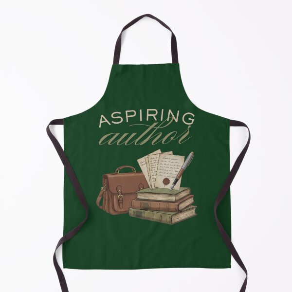 Item preview, Aspiring Author Vintage Aesthetic – Dark Academia Writer Illustration – Classic Literary Gift designed and sold by justyna-s28.
