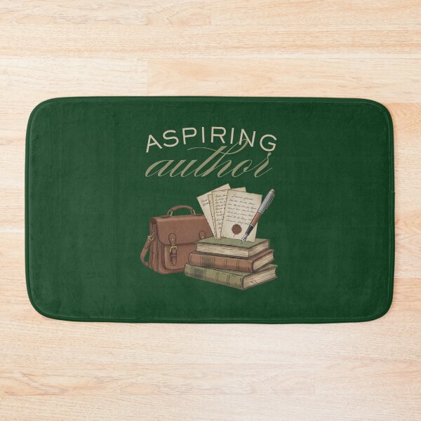 Item preview, Aspiring Author Vintage Aesthetic – Dark Academia Writer Illustration – Classic Literary Gift designed and sold by justyna-s28.