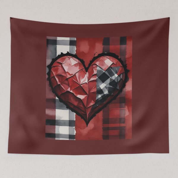 Item preview, Paper Heart In Watercolor designed and sold by lifeinspired4u.