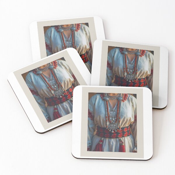 Item preview, Traditional Berber Amazigh Jewelry - Moroccan Ethnic Fashion Art designed and sold by ​VibeCanvas Studio.