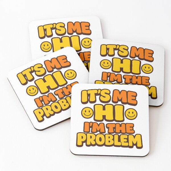 Item preview, “It’s Me, Hi, I’m the Problem” Funny Retro Quote T-Shirt Design designed and sold by LioraStudio.