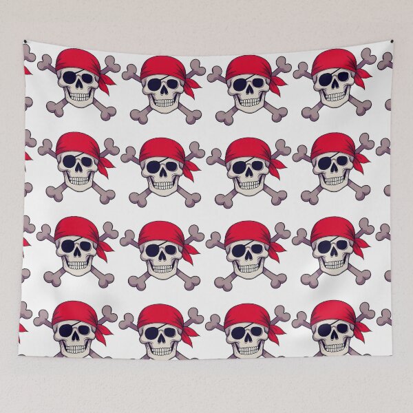 Item preview, Pirate and Crossbones Illustration Arr Pirate Skull With Bandana Graphic  designed and sold by bestggraphico.