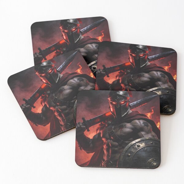 Item preview, Dark Spartan Warrior T-Shirt – Blood, Honor and Power designed and sold by Eternal Kingdom Store.