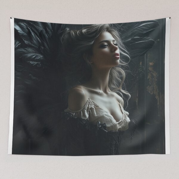 Item preview, Ashen Wings of Silent Grace designed and sold by oanaunciuleanu.