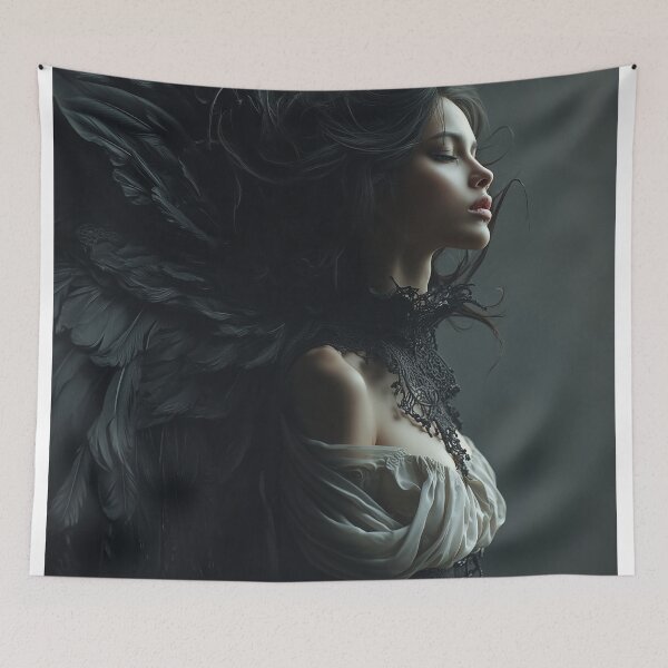 Item preview, Ashen Wings of Silent Grace designed and sold by oanaunciuleanu.