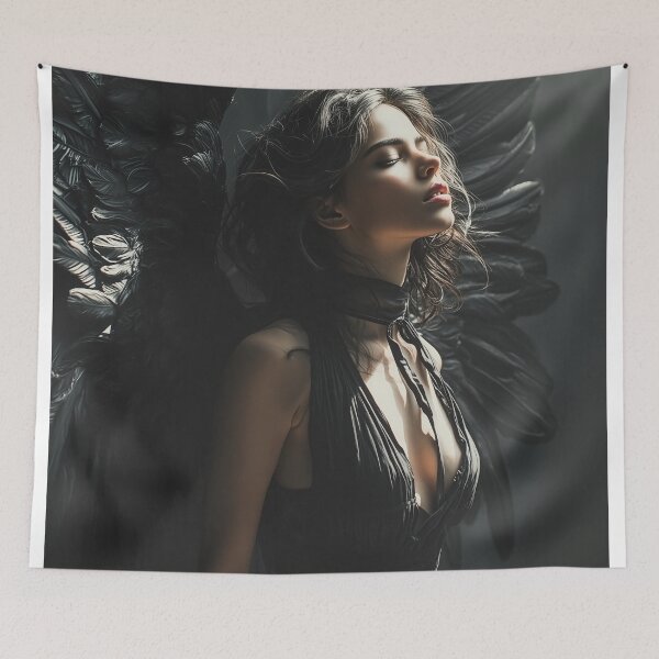 Item preview, Ashen Wings of Silent Grace designed and sold by oanaunciuleanu.
