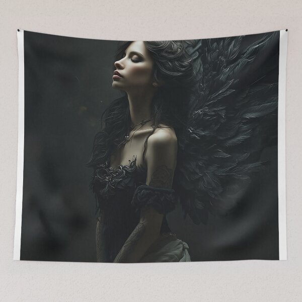 Item preview, Ashen Wings of Silent Grace designed and sold by oanaunciuleanu.