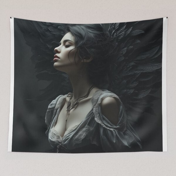 Item preview, Ashen Wings of Silent Grace designed and sold by oanaunciuleanu.