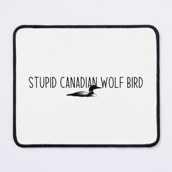 Item preview, Stupid Canadian Wolf Bird - Heated Rivalry - Loon at the Cottage designed and sold by linbirds.