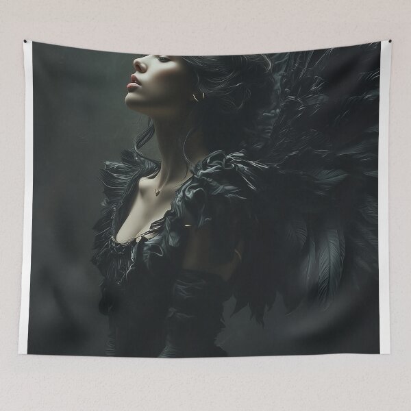 Item preview, Ashen Wings of Silent Grace designed and sold by oanaunciuleanu.
