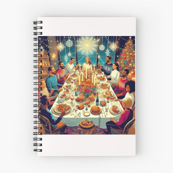 Item preview, Family at Christmas Dinner designed and sold by JullyDesigns.