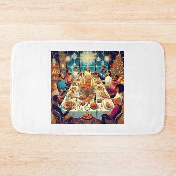 Item preview, Family at Christmas Dinner designed and sold by JullyDesigns.