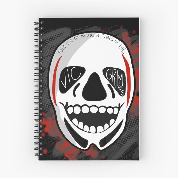 Item preview, Vic Grimes Skull: messy designed and sold by 10pmCreations.