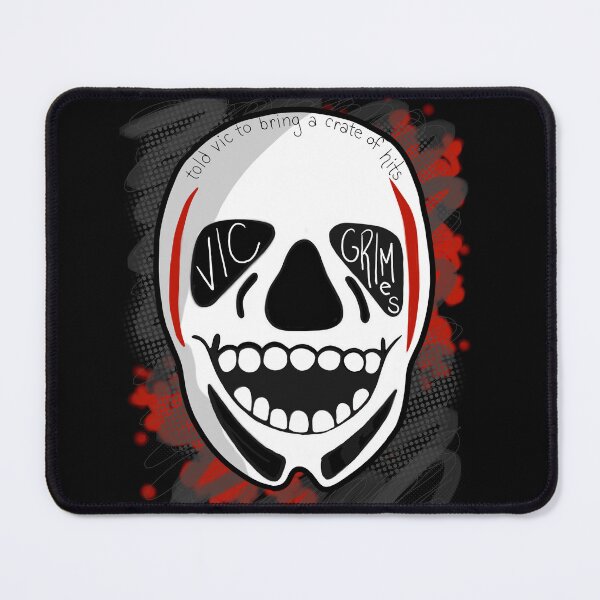Item preview, Vic Grimes Skull: messy designed and sold by 10pmCreations.