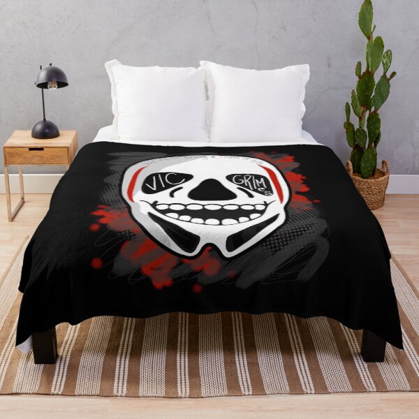 Item preview, Vic Grimes Skull: messy designed and sold by 10pmCreations.