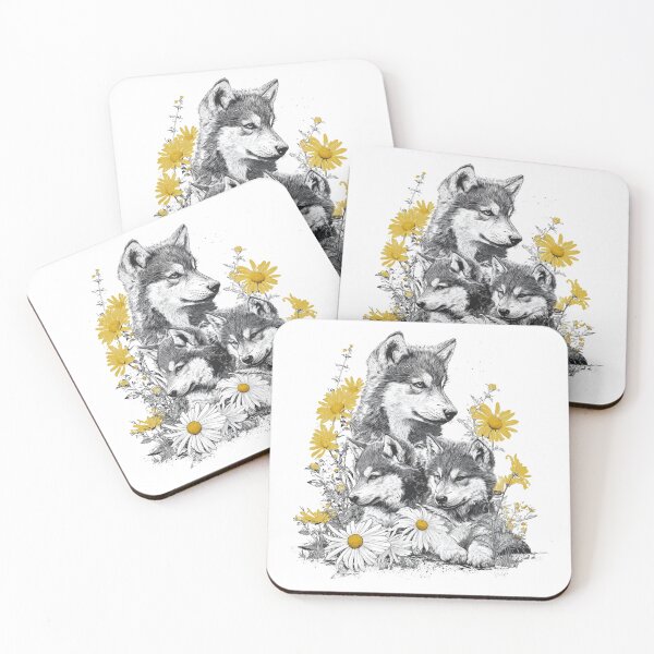 Item preview, Wolf, Vintage Style Animals Collection designed and sold by EnjoyFunGifts.