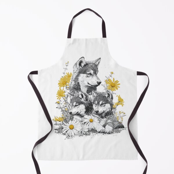 Item preview, Wolf, Vintage Style Animals Collection designed and sold by EnjoyFunGifts.