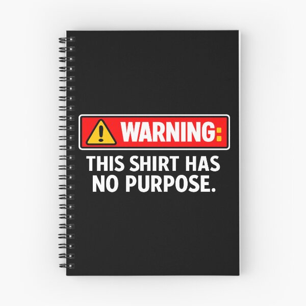 Item preview, Warning: This t-shirt has no purpose. designed and sold by T-FUN SHOP.