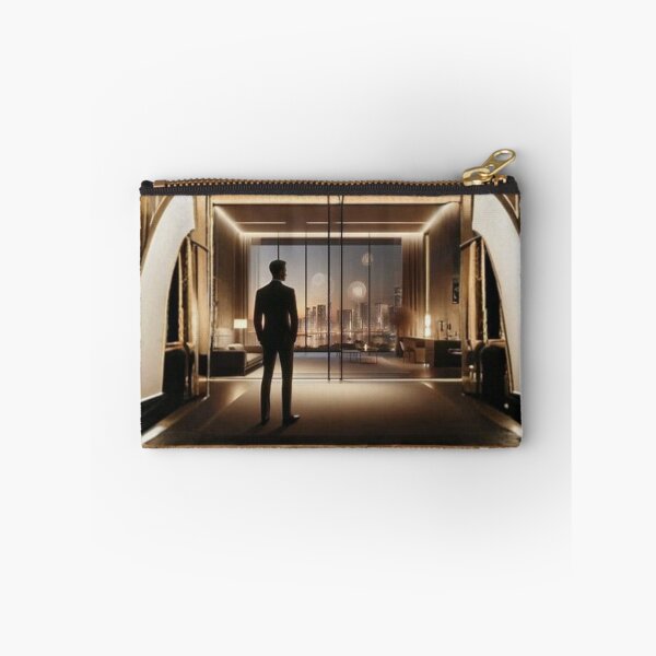 Item preview, Path to Power – Luxury City Skyline Motivational Wall Art designed and sold by MonaRose_Art.