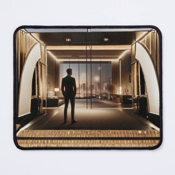 Item preview, Path to Power – Luxury City Skyline Motivational Wall Art designed and sold by MonaRose_Art.