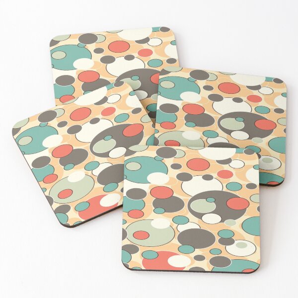 Item preview, MULTICOLOR CIRCLES WITH CHAOTIC AND SEAMLESS PATTERN  designed and sold by Matoo5062.