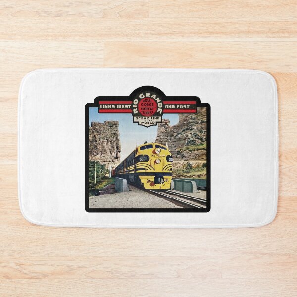 Item preview, Vintage Rio Grande Railroad - Royal Gorge and Moffat Tunnel - Scenic Line Of The World designed and sold by QuayTradingCo.