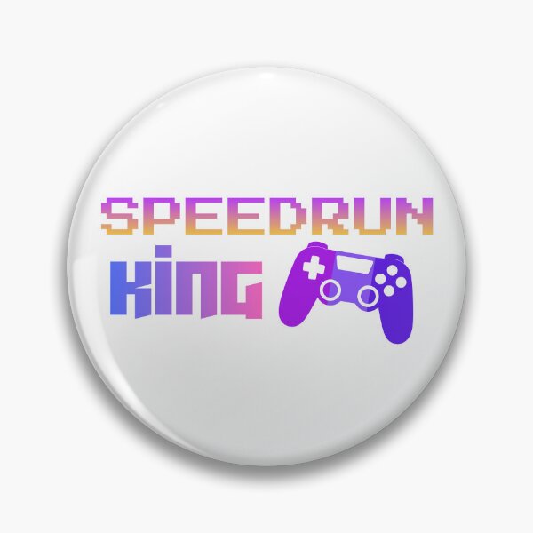Item preview, Speedrun King Controller – Gamer Speedrunning Graphic Design designed and sold by PHRASEandSTYLE.