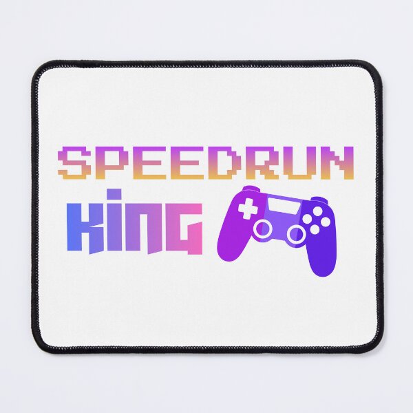 Item preview, Speedrun King Controller – Gamer Speedrunning Graphic Design designed and sold by PHRASEandSTYLE.